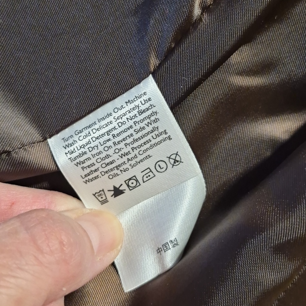 Eddie Bauer Suede Jacket - Picture 9 of 15